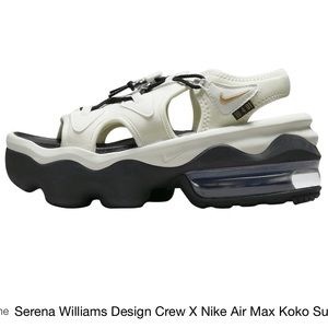 Nike air max Koko Summit x Serena Williams design crew sandals